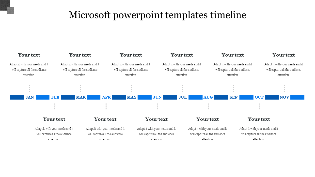 Free - Enrich your Microsoft PowerPoint Templates Timeline